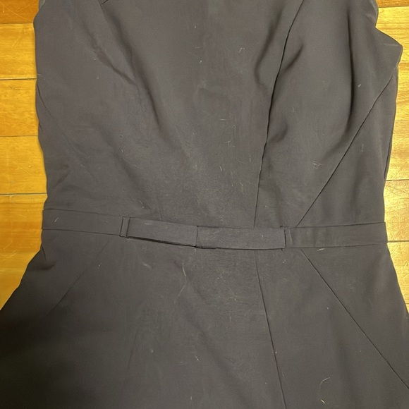 Navy midi dress from H&M size 6 - Picture 2 of 3